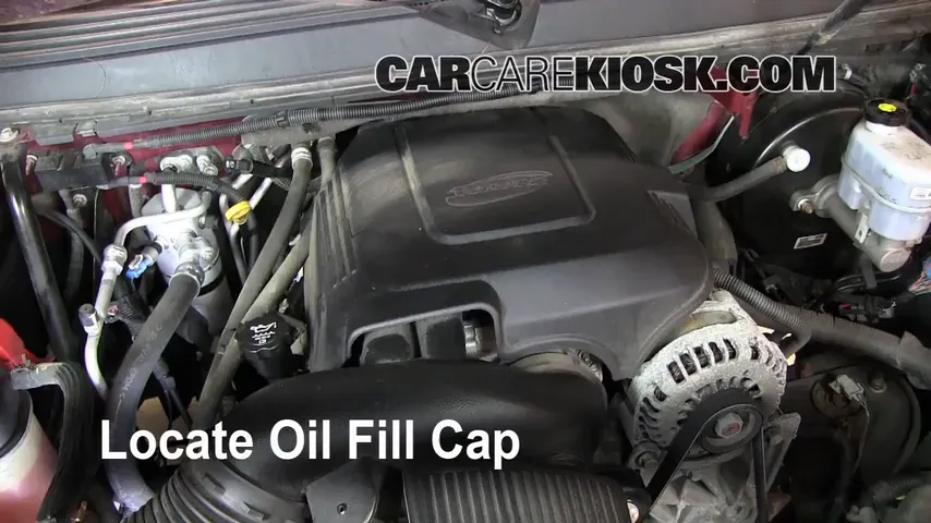2008 GMC Yukon Denali 6.2L V8 Oil Add Oil